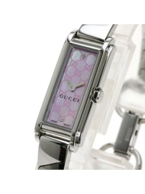 Relojes de acero inoxidable Gucci Vintage rosa