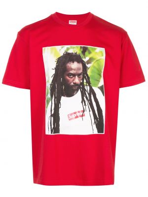 Camiseta Supreme rojo