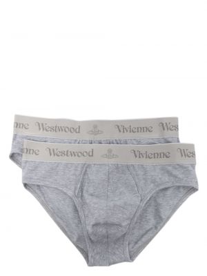 Slip a righe Vivienne Westwood grigio