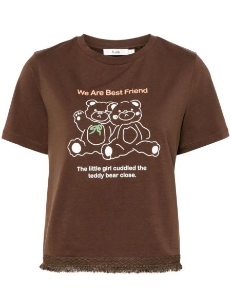 T-shirt B+ab marron