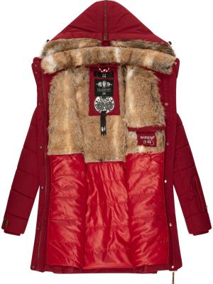 Зимнее пальто Marikoo красное