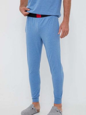 Pidžama s printom Hugo plava