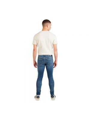 Skinny jeans mit reißverschluss mit taschen Calvin Klein Jeans blau