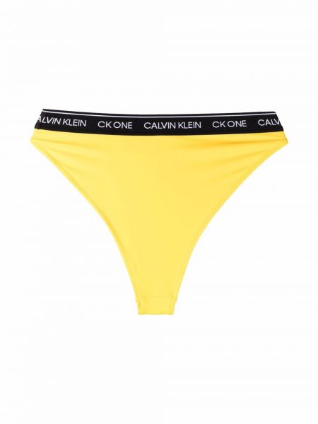Bikini Calvin Klein żółty