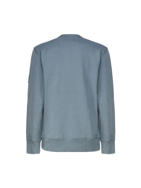 Jersey con escote v de tela jersey Calvin Klein azul