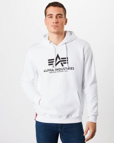 Pulóver Alpha Industries fehér