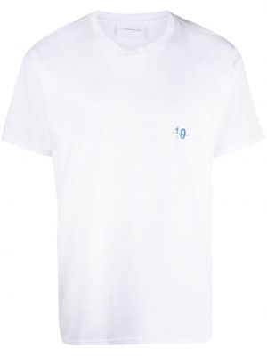 Camiseta con estampado Low Brand blanco