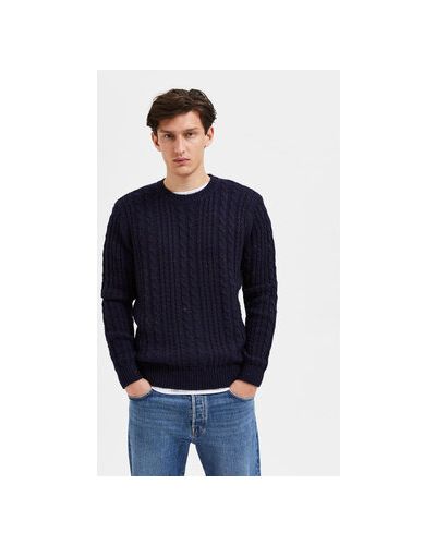 Svetr relaxed fit Selected Homme