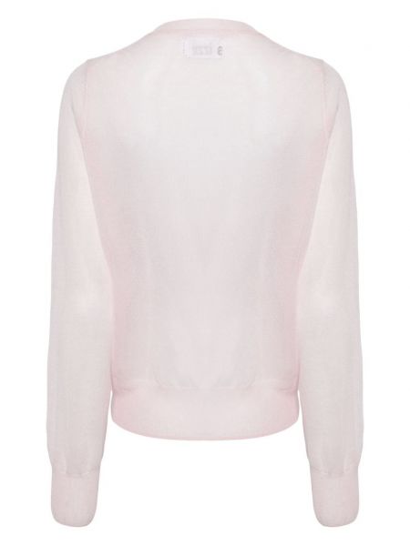 Pullover mit stickerei Izzue pink