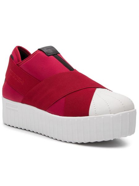 Sneakersy Togoshi czerwone
