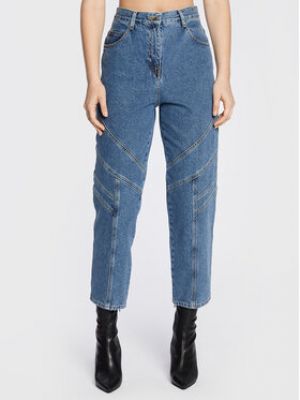 Priliehavé džínsy s rovným strihom Iro modrá