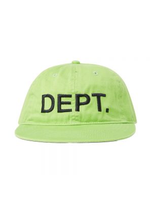 Zielona haftowana czapka z daszkiem Gallery Dept.