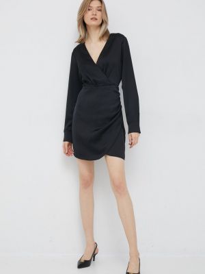 Dkny ruha fekete, mini, egyenes