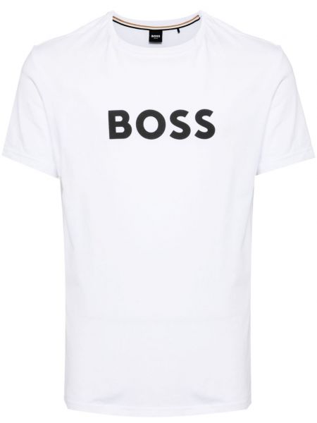 T-shirt Boss hvid