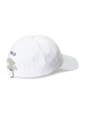 Puuvillased nokamüts Polo Ralph Lauren valge