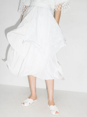 Falda larga Loewe blanco