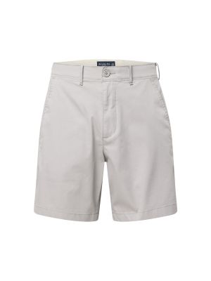 Hlače chino Abercrombie & Fitch siva