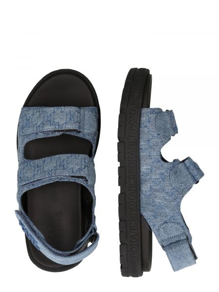 Sandále Karl Lagerfeld modrá