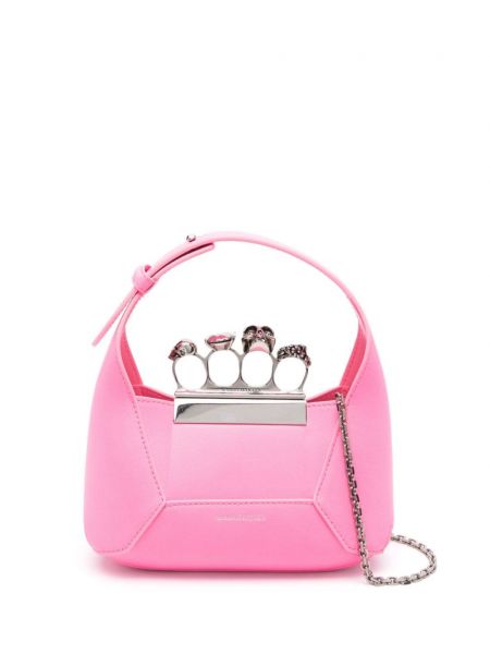 Mini laukku Alexander Mcqueen pinkki