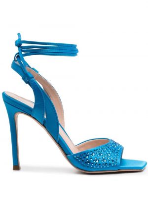 Sandale mit kristallen Liu Jo blau