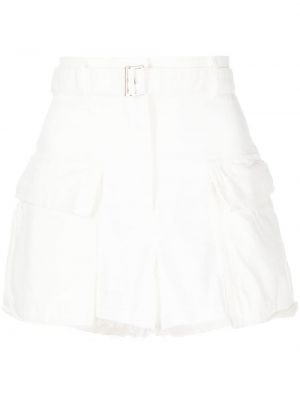 Kratke hlače kargo Sacai bijela