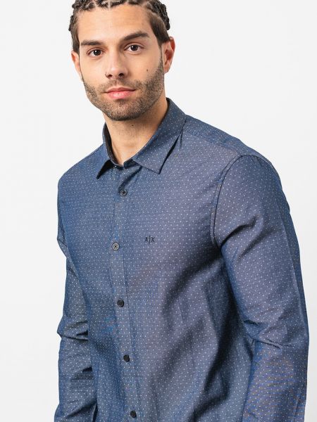 Рубашка Armani Exchange синяя