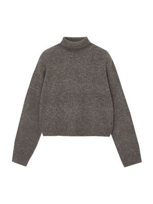 Pikčasti pulover Pull&bear rjava