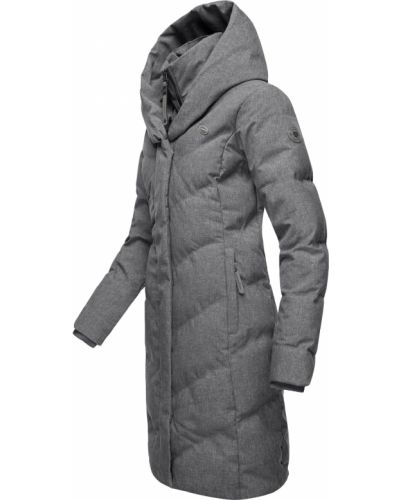 Žieminis paltas Ragwear pilka