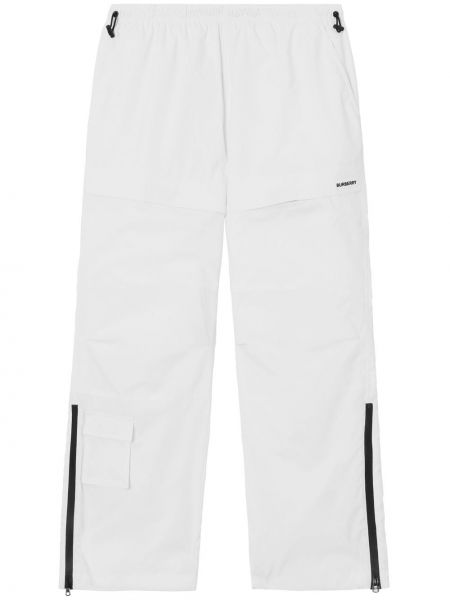 Sportovní kalhoty Burberry bílé