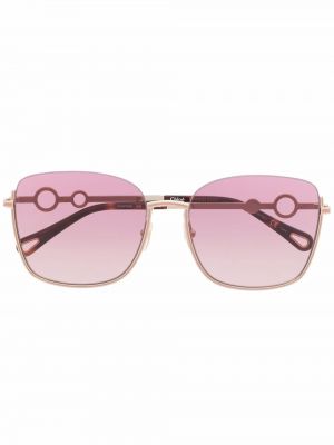 Színátmenetes napszemüveg Chloé Eyewear aranyszínű