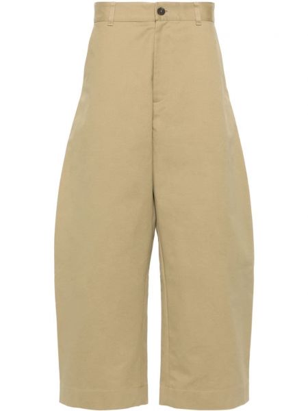 Pantalon large Studio Nicholson beige