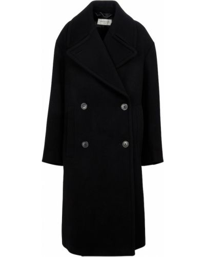 Шерстяное пальто Dries Van Noten, черный