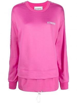 Stripete sweatshirt Iceberg rosa