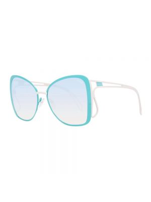 Okulary przeciwsłoneczne Emilio Pucci niebieskie