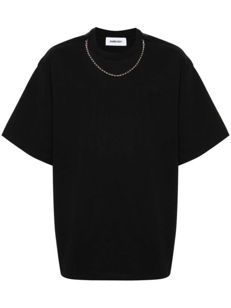 T-shirt en tricot Ambush noir
