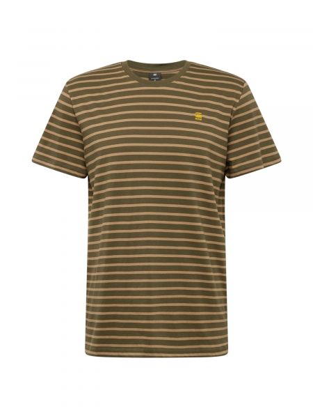 T-shirt med stjernemønster G-star beige