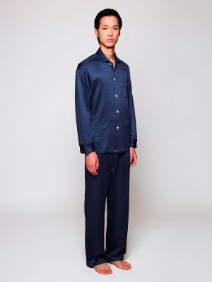 Pijama de punto Mirto azul