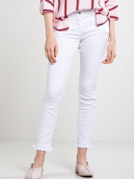 Białe spodnie Laurel