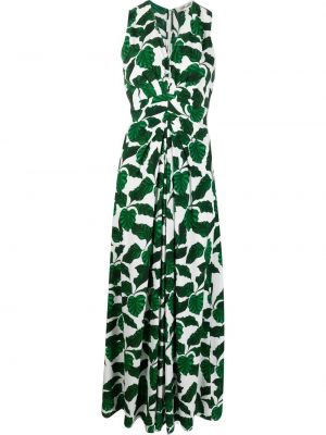 Floral dress Dvf Diane Von Furstenberg grønn