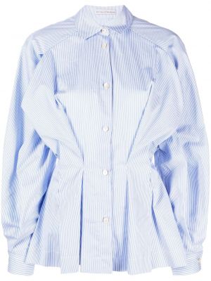 Βαμβακερό πουκάμισο Palmer//harding μπλε