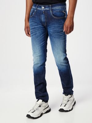 Straight leg jeans Replay blu