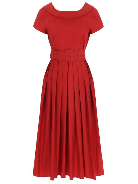 Красное платье-рубашка Gentryportofino