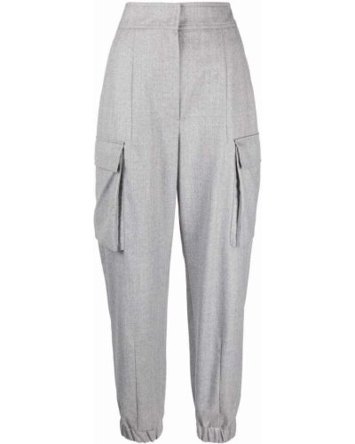 Pantalones de chándal con bolsillos Brunello Cucinelli gris