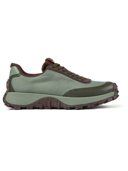 Туфли с сеткой Camper зеленые