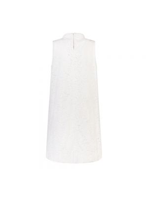 Mini vestido bootcut de encaje Nº21 blanco