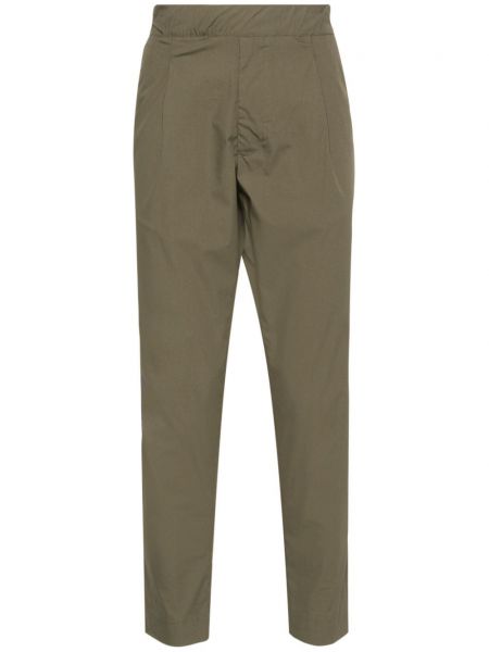 Pantaloni plisate Low Brand verde