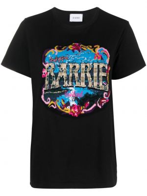 T-shirt con stampa Barrie nero