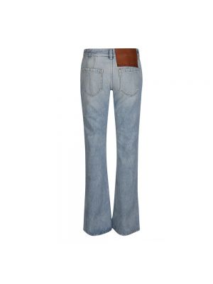 Low waist bootcut jeans ausgestellt Palm Angels blau
