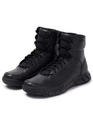 Кожаные треккинговые ботинки Oakley черные