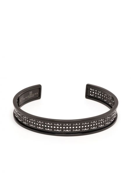 Manschett armband Tateossian svart